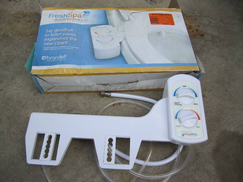 lot 59 image: Brondell  Dual Temperature Bidet At...