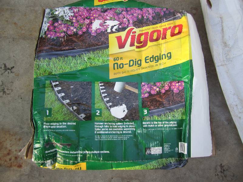 lot 93 image: Vigoro 60 ft. No-Dig Edging retail ...