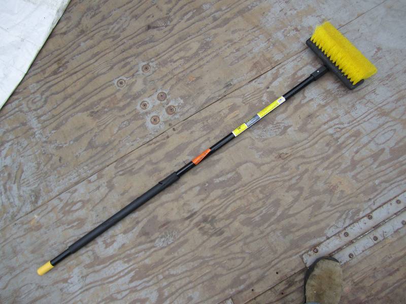 lot 132 image: Scrub brush with handle...