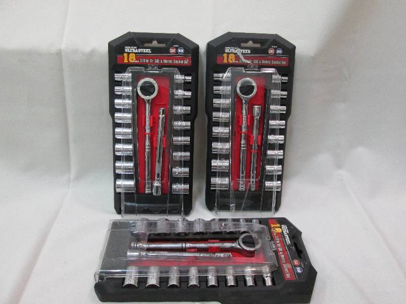 Ultrasteel 18piece 38in Dr SAE & M...