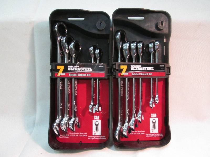Ultrasteel SAE ratchet wrench sets ...