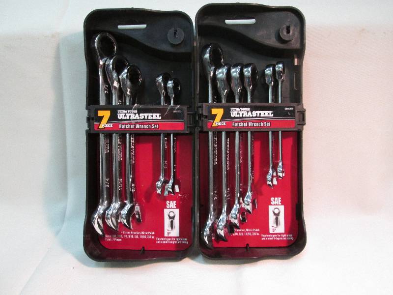 Ultrasteel SAE ratchet wrench sets ...