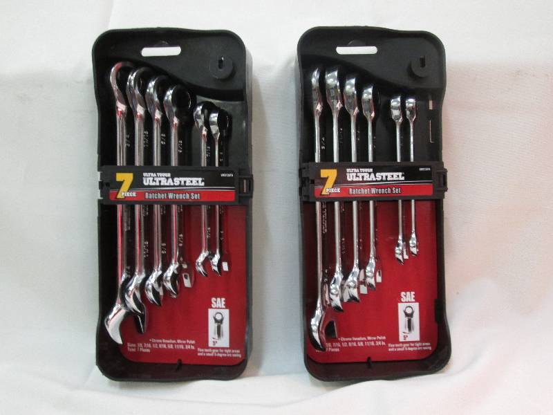 Ultrasteel SAE ratchet wrench sets ...