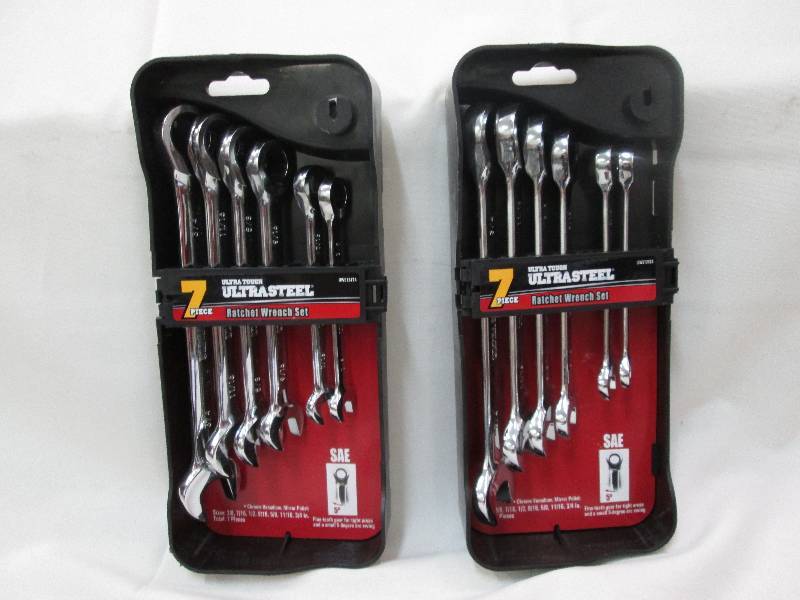 Ultrasteel SAE ratchet wrench sets ...