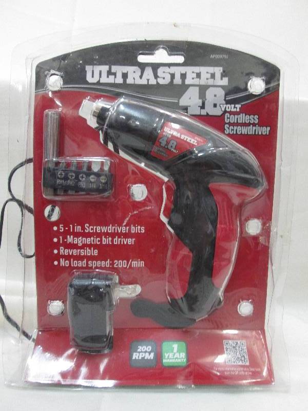 Ultrasteel 4.8 volt cordless w ace...