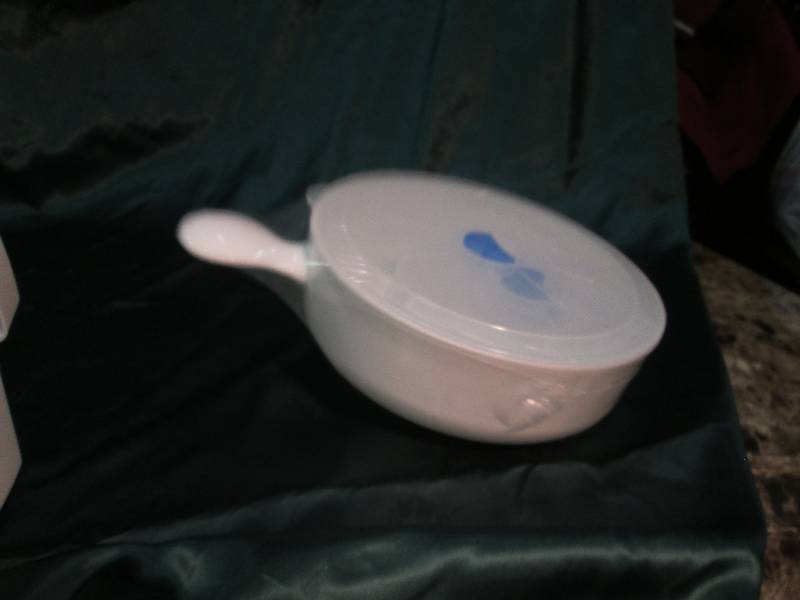 Pan Shaped Containers W Locking Li...