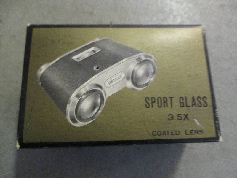 Sport glass 3.5x field binoculars...