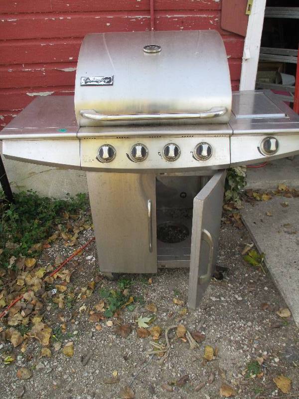 Charmglow all stainless steel grill...