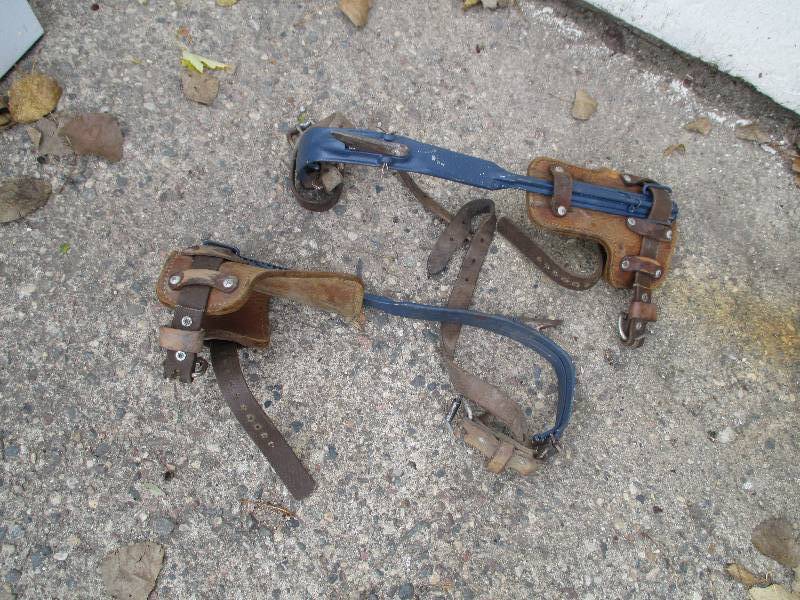 Pair of climbing hooks...