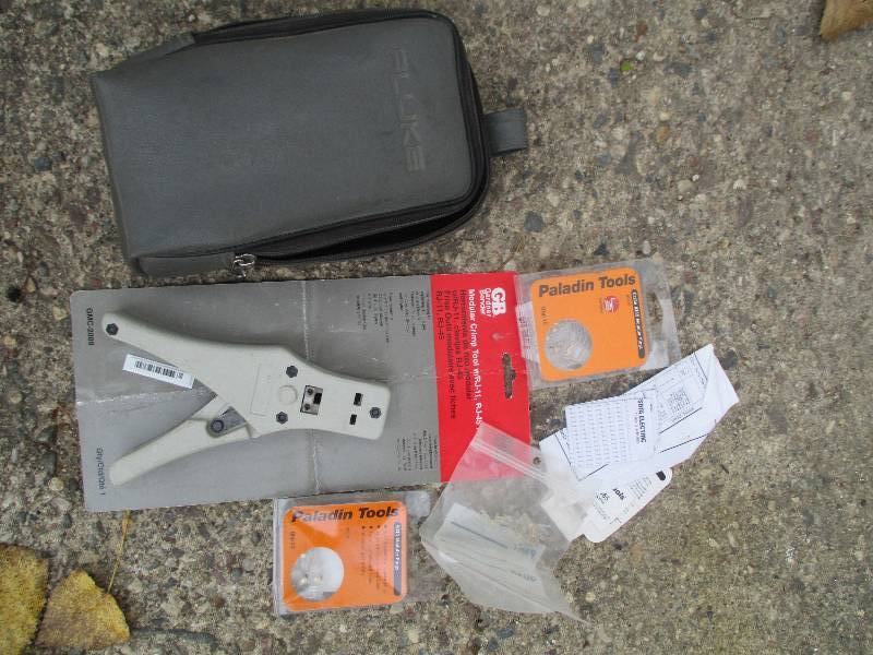 Garner Bender crimp tool with phone...