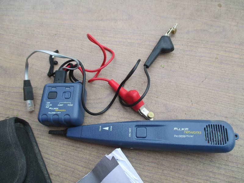 Fluke networks Pro 3000 toner and p...