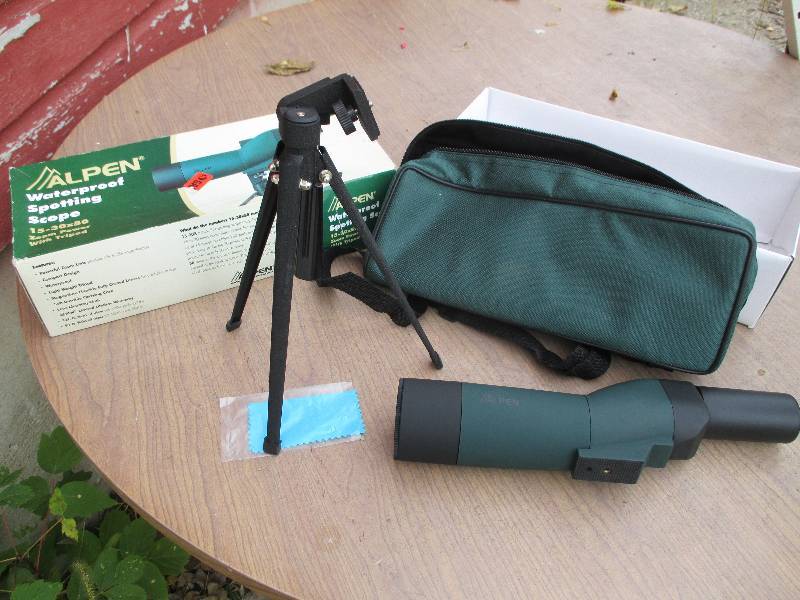 Alpen waterproof spotting scope, 15...