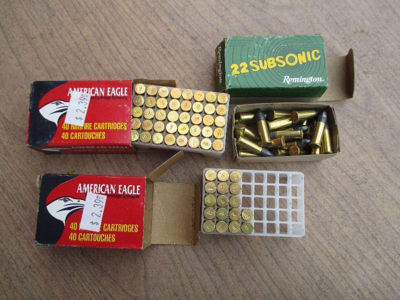 Lot of .22 caliber bullets...