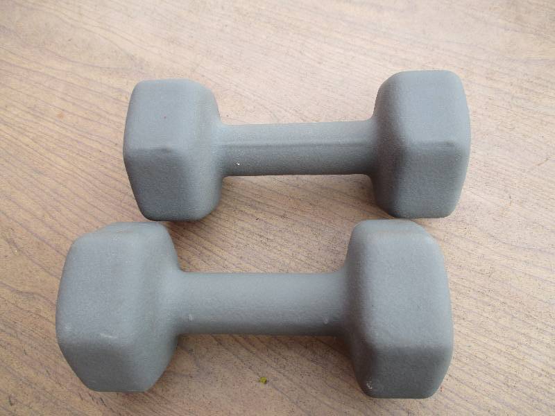 2 10 pound weights...