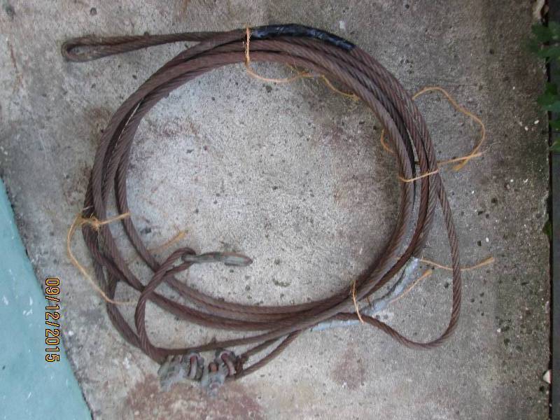 Heavy duty 58 48 foot tow cable, ...