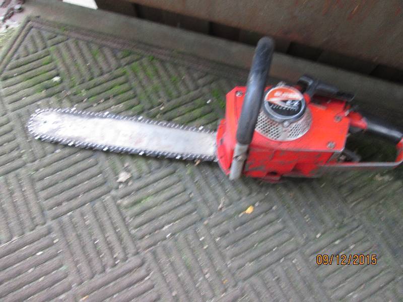 Homelite 16 chainsaw.  Has compres...