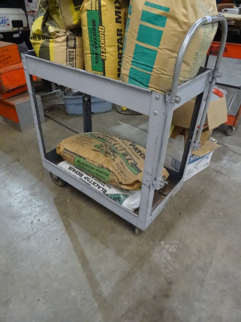 lot 39 image: Shop Cart 30 X 16 X 32 No Contents