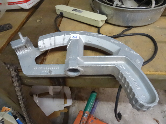 lot 53 image: Greenlee 843 Pipe Bender Shoe