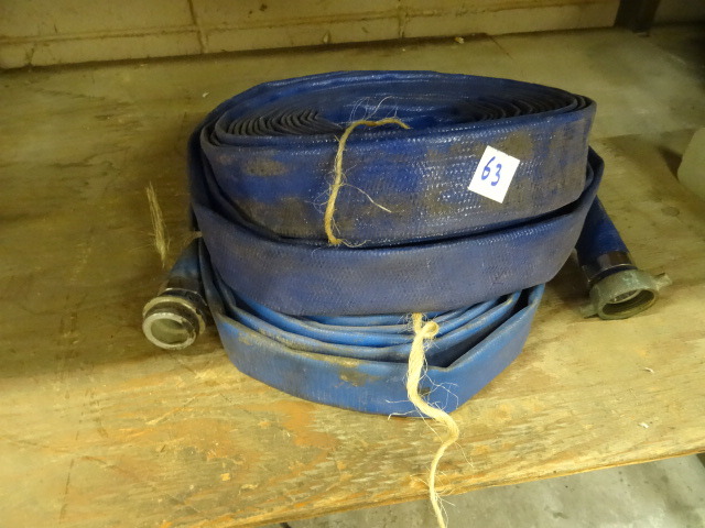 lot 63 image: 12 Water Discharge Hoses Qty 2