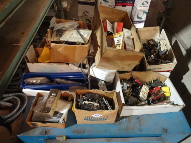 lot 90 image: Misc Electrical Supplies