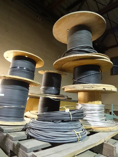 lot 92 image: Single Strand Copper Ground Wire