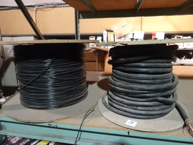 lot 93 image: 2 Reels of Misc Copper Wire