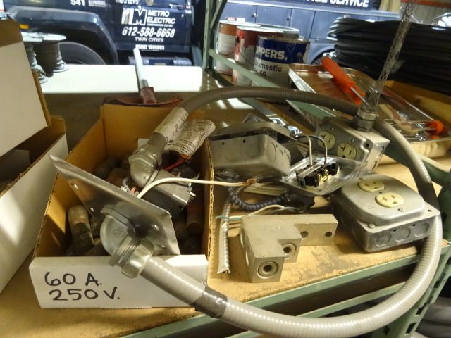 lot 106 image: Misc Electrical Supplies Fuses and More