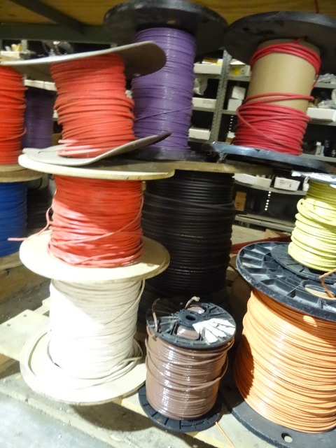 lot 109 image: 9 Rolls of Copper Wire