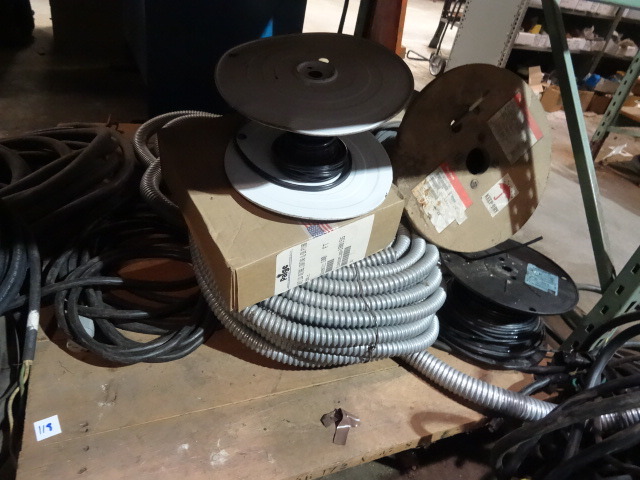 lot 118 image: Misc Copper Electrical Cord