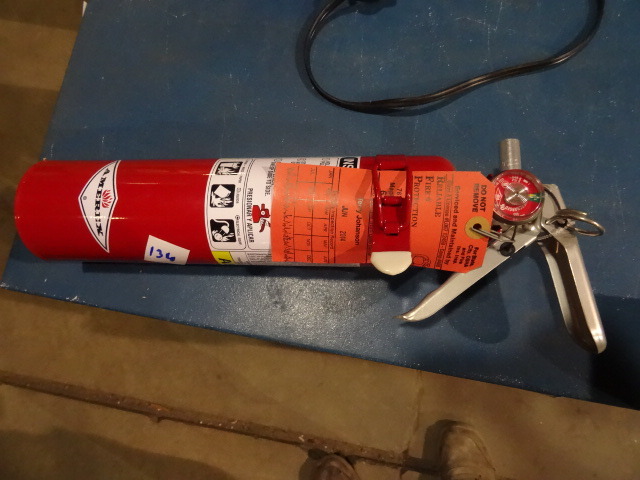 lot 134 image: New Fully Charged Fire Extinguisher