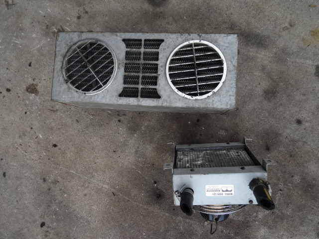 Dual fan heater