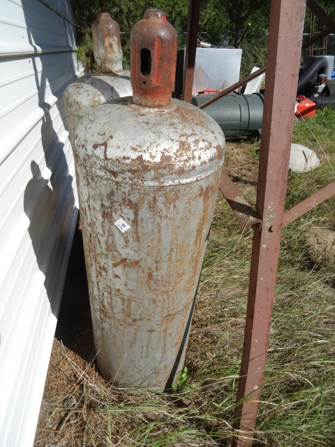 lot 30 image: 100 Lb. LP Tank