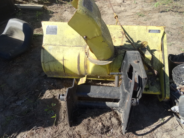 lot 54 image: John Deere Snow Blower Attachment