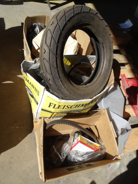 lot 74 image: Misc Scooter Parts