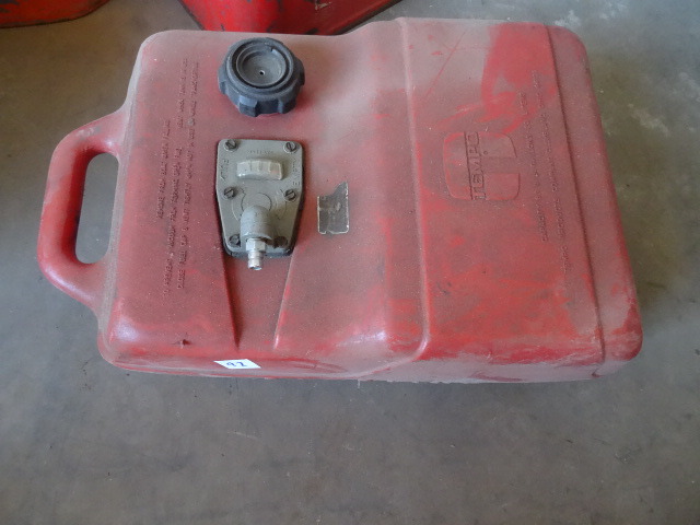 lot 92 image: Tempo Outboard Motor Tank