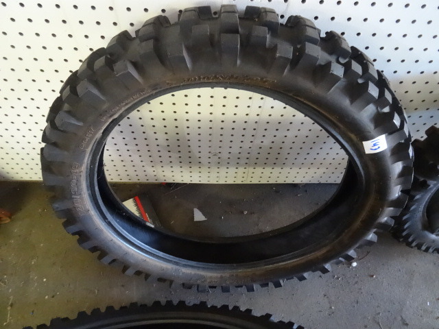 lot 143 image: Used Motorcycle Tire 12090-19