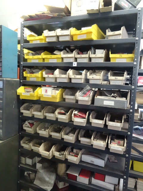 lot 162 image: Shelf. All Tecumseh Small Engine Parts