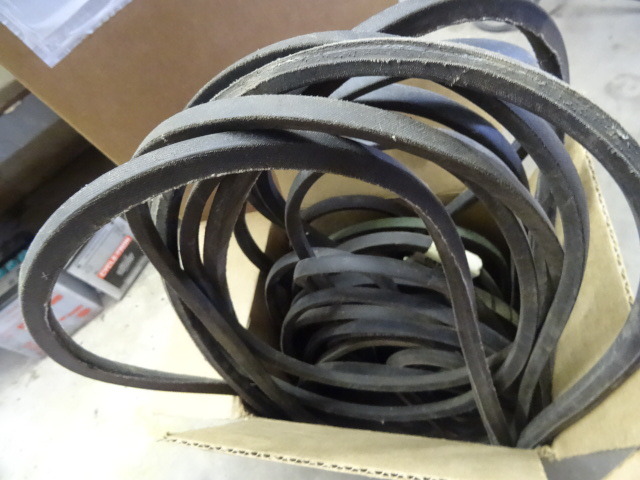 lot 166 image: Box Of Misc Belts