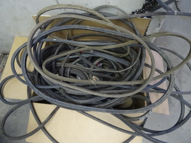 lot 168 image: Box Of Misc Belts