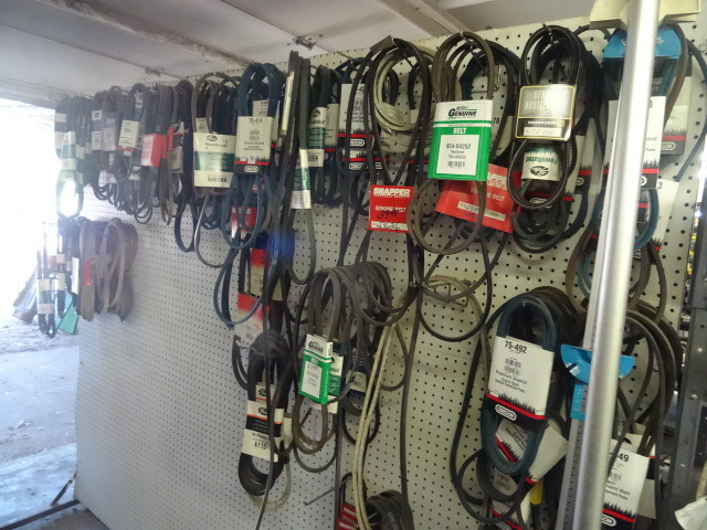 lot 170 image: Misc Belts on the Wall