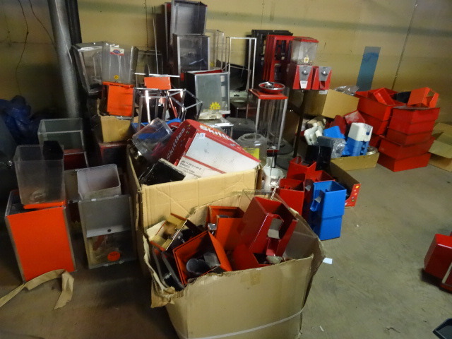Redemption machine parts