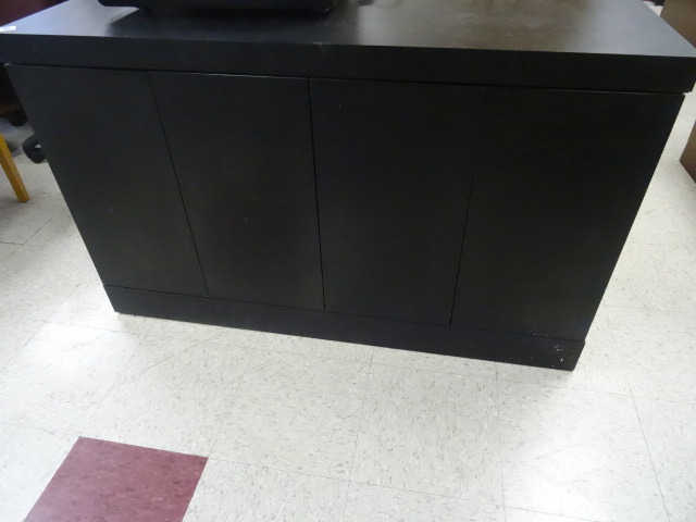lot 29 image: Laminate 4 Door Cabinet 48 X 20 X 29
