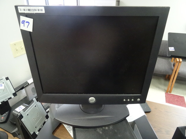 lot 97 image: Dell 15 LCD Computer Monitor