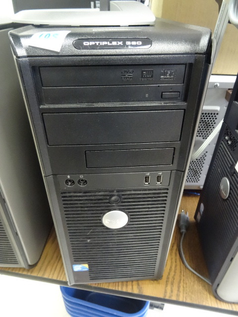 lot 105 image: Dell Optiplex 360 Computer