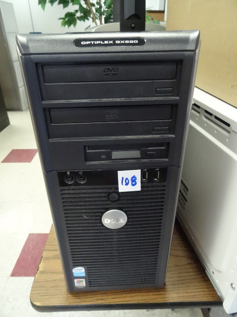 lot 108 image: Dell Optiplex GX620 Computer