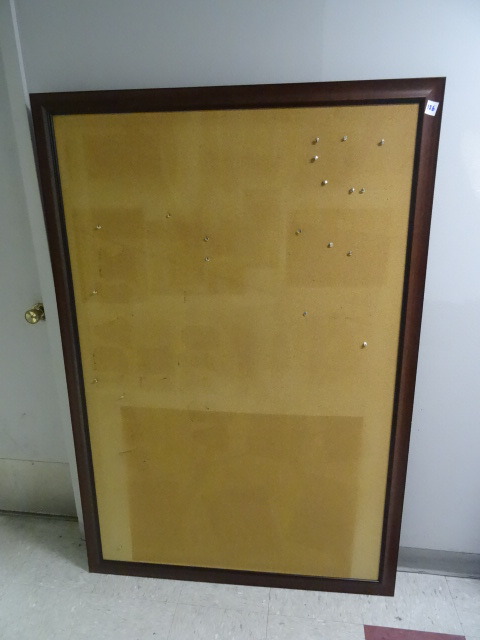 lot 126 image: 63 X 43 Cork Board