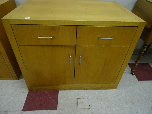 lot 144 image: Oak Wood Cabinet