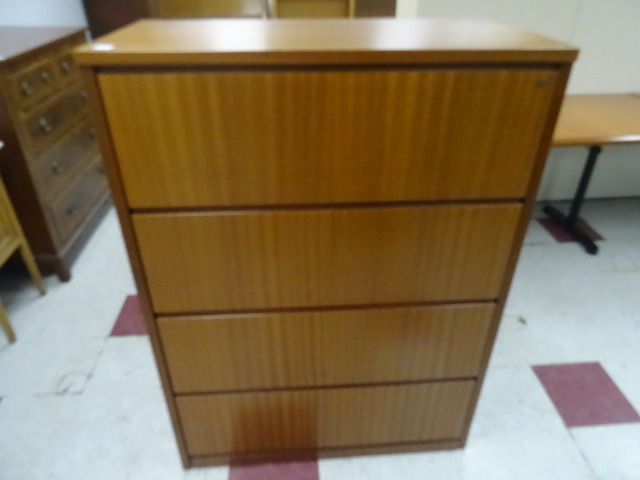 lot 145 image: 38 Wood and Metal Lateral File
