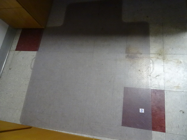 lot 160 image: 44 X 52 Chair Mat