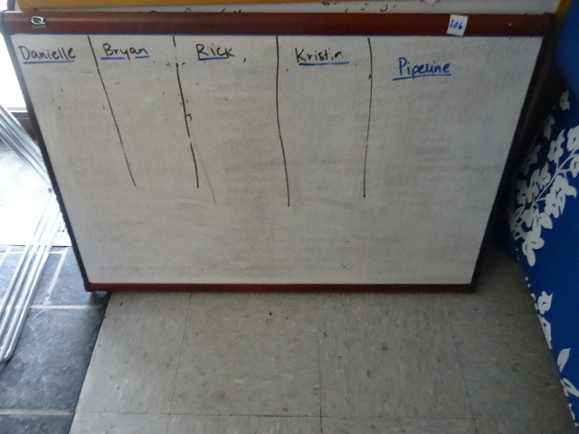 lot 206 image: 36 X 24 White Board